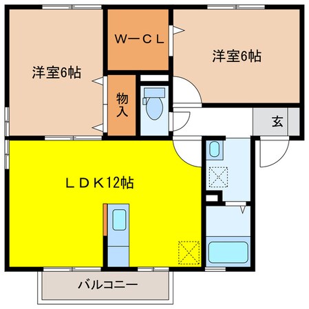 High Avenueの物件間取画像